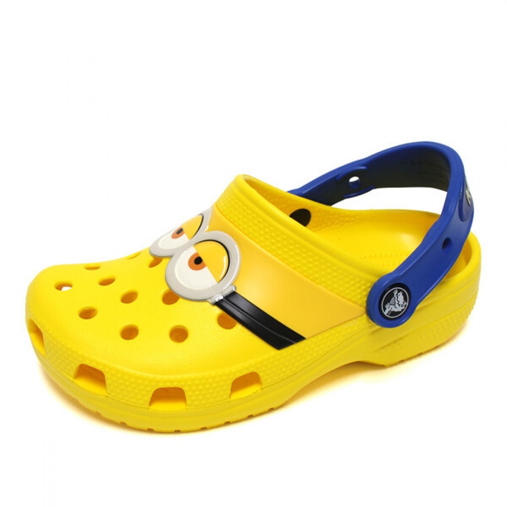 Crocs Kids Fun Lab アイ・アム・ミニオンズクロッグジュニアキッズスリッパサンダル 207461-730