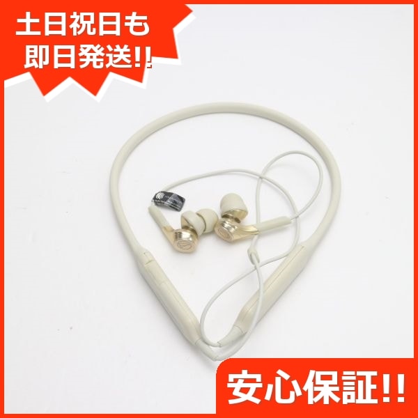 超美品 ATH-CKS770XBT Sound Reality ゴールド ワイヤレスイヤホン 108
