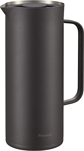 色：ダークブラウン サイズ：1.0L ピーコック 保温ポット 卓上ポット テーブルポット ポット 保