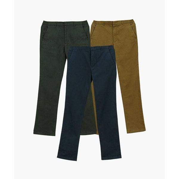 ソフトコットンツイル組織カジュアル綿パンツ3種カラー CDAAAPT3501
