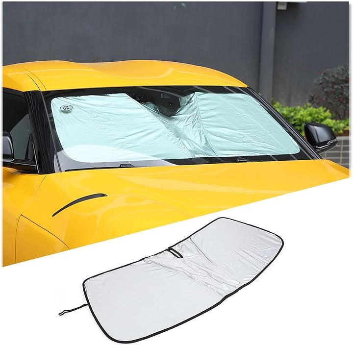 トヨタ スープラ 2019年～現行に対応 サンシェード 車 日よけ フロントサンシェード 遮光マジカルシェード カーシェード フロントガラス 遮光断熱 夏(スチールワイヤータイプ)