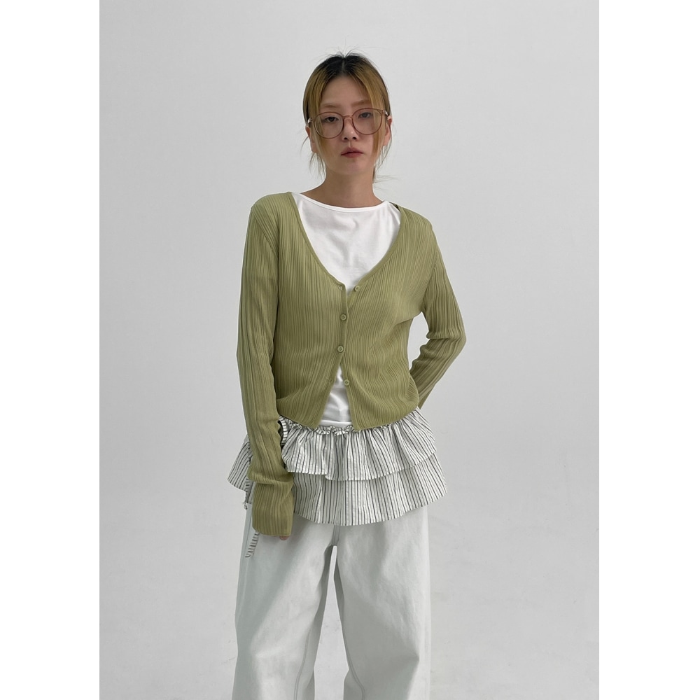 ブラックアップ [MADE] ショーベ サマー ニット カーディガン