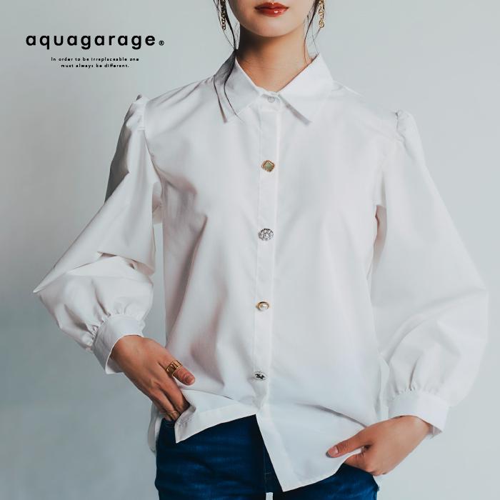 【迅速出荷】販売最低価 ! ボリュームスリーブシャツ レディース 春 秋 冬 S M L 長袖 ランタンスリーブ