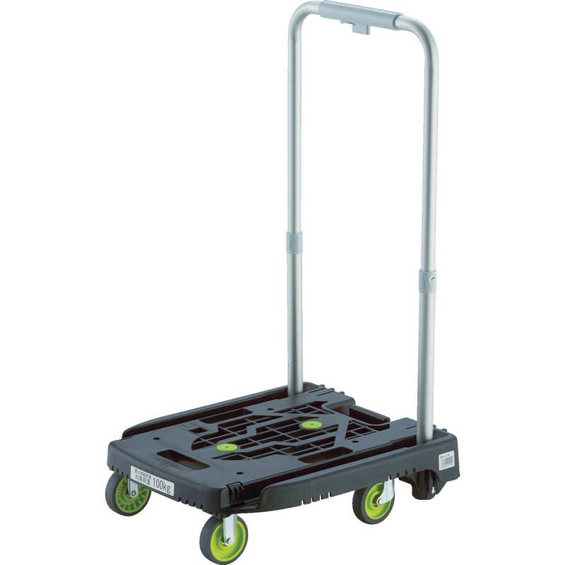 トラスコ中山　TRUSCO アイドルキャリー weego 省音G車輪 ブラック S付　WP-2G-BK-JS 7,645円