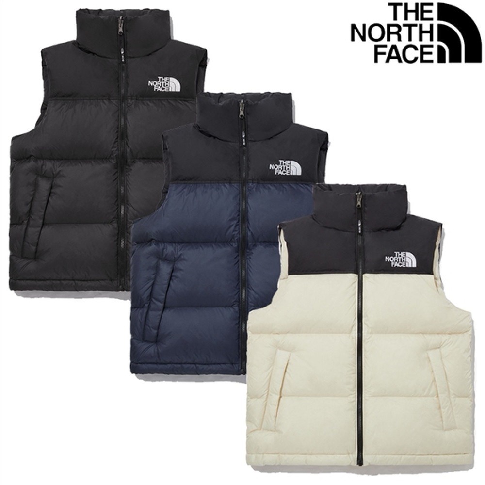 MenS 1996 ECO NUPTSE VEST 3色 新商品 グースダウン 男女共用 韓国人気 冬のファッション 防寒用品 韓国ファッション カジュアルバッグ ストリートファッション