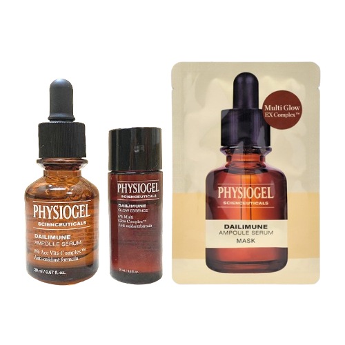 サイオンスカルズ デイリーミューン アンプル セラム 20ml+グローエッセンス 20ml+マスクパック 1枚 企画