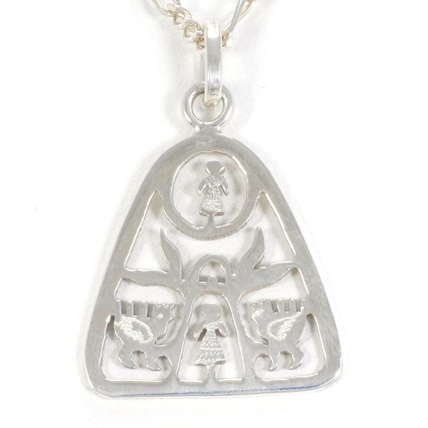 シルバー ネックレス 総重量約4.6g 約45cm ジュエリー 中古