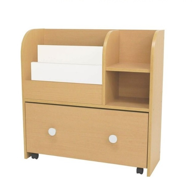 おもちゃ箱付き絵本ラック KDR-2140 市場 Marche 絵本ラック 絵本 おもちゃ箱 ランドセル置き ラック 収納 棚 衣類 お片付け 子供部屋 キャスター付き 幅80 10,493円