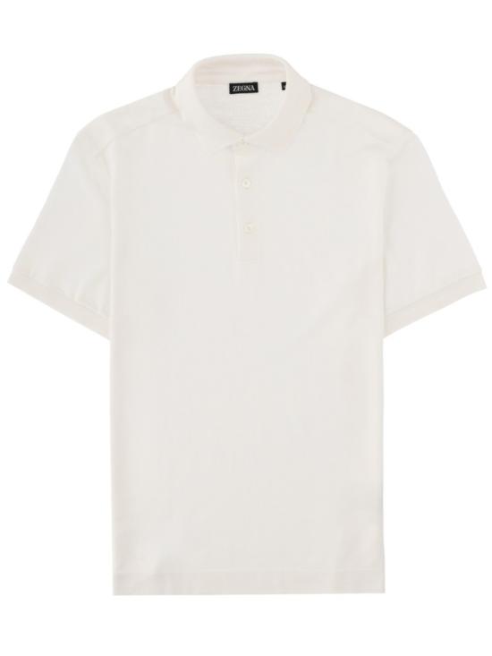 ERMENEGILDO ZEGNA Men Polo Shirts UH341A3 H786N01 White