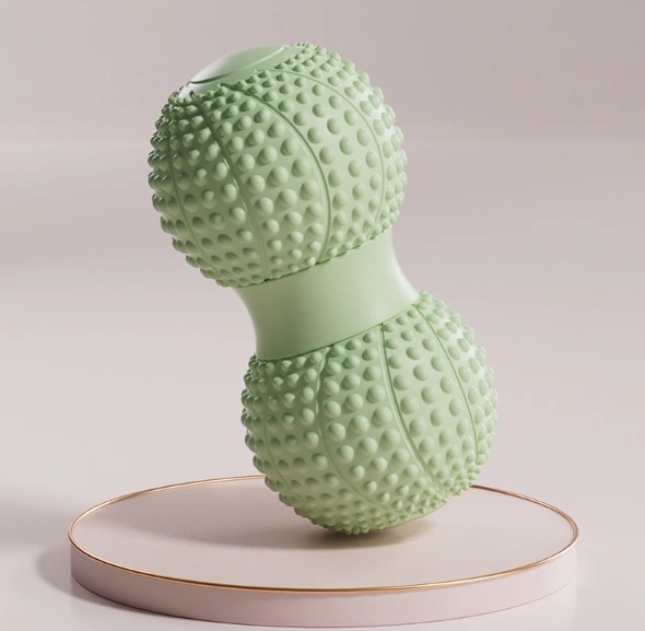 筋弛緩 ダブルボール ヒップ 背中 足 ツボ刺激 ヨガ マッサージボール 足裏マッサージ 背骨