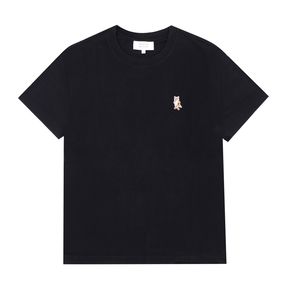 メゾンキツネ メンズ 半袖Tシャツ スタンディング フォックス パッチ PM00123KJ7026