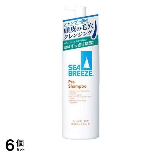 シーブリーズ シャンプー前の毛穴すっきりクレンジング ポンプ 200mL 6個セット