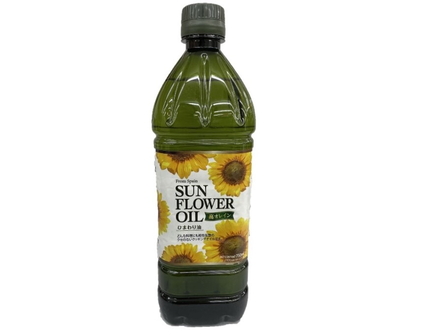 【送料無料】アシストバルール スペイン産 ひまわり油 750ml1ケース/15本サンフラワーオイル ひまわりオイル