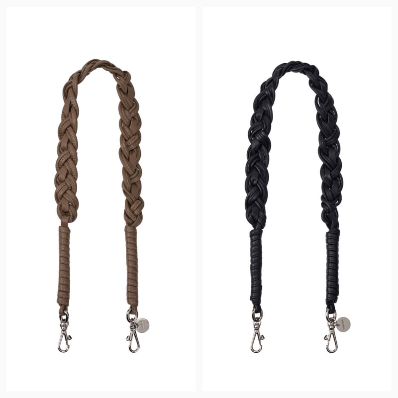 【VUNQUE】26SS TWIST LEATHER STRAP : 2COLORS