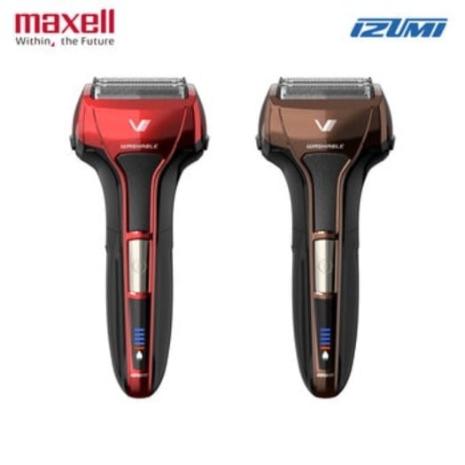 【倉庫直送】 マクセルイズミ 5枚刃モデル 往復式シェーバー IZF-V553W