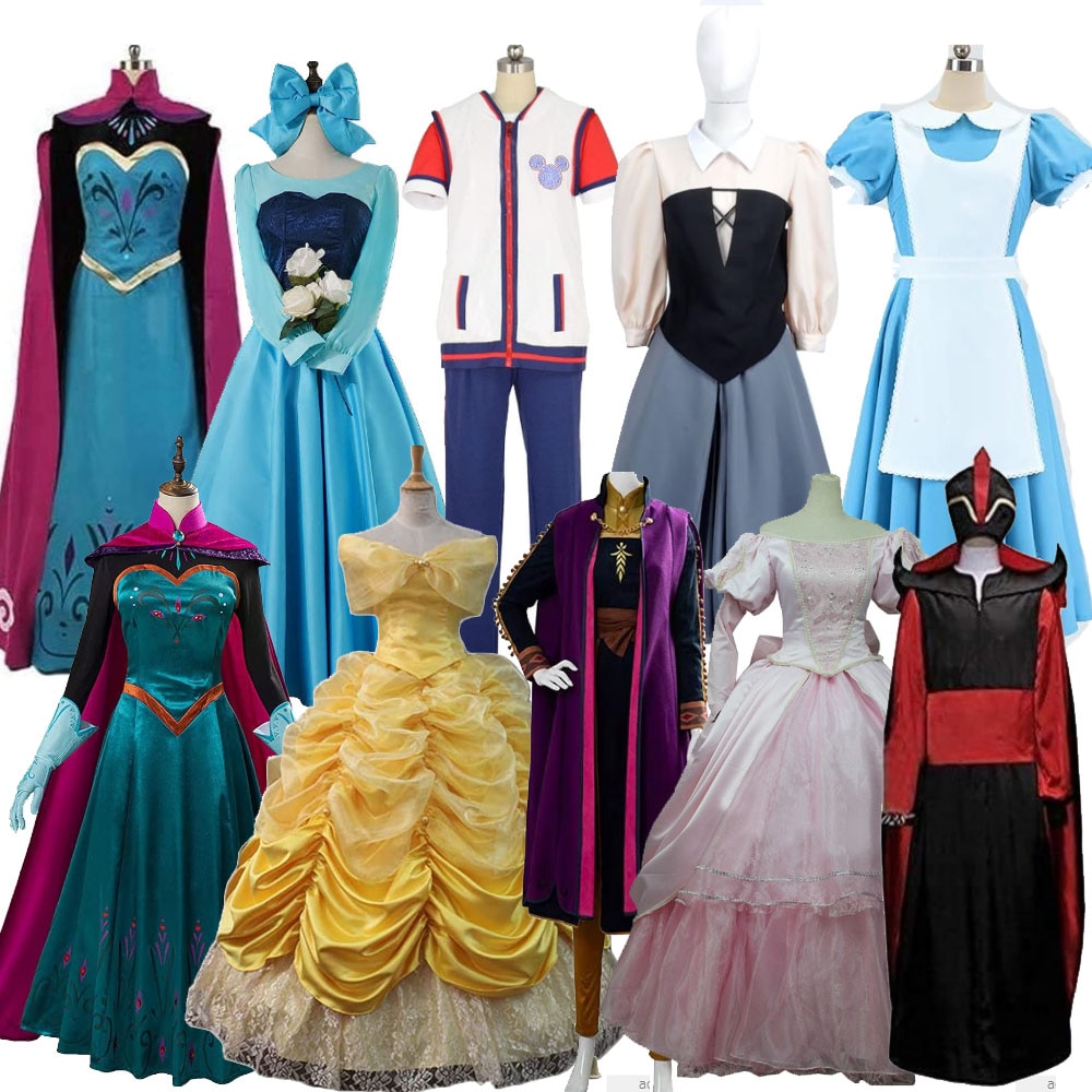 在庫あり 即納 【一週間ぐらい到着】ハロウィン仮装TDL コスプレ 衣装 マウス ダック 姫様 手下 コスチューム 大人 イベント