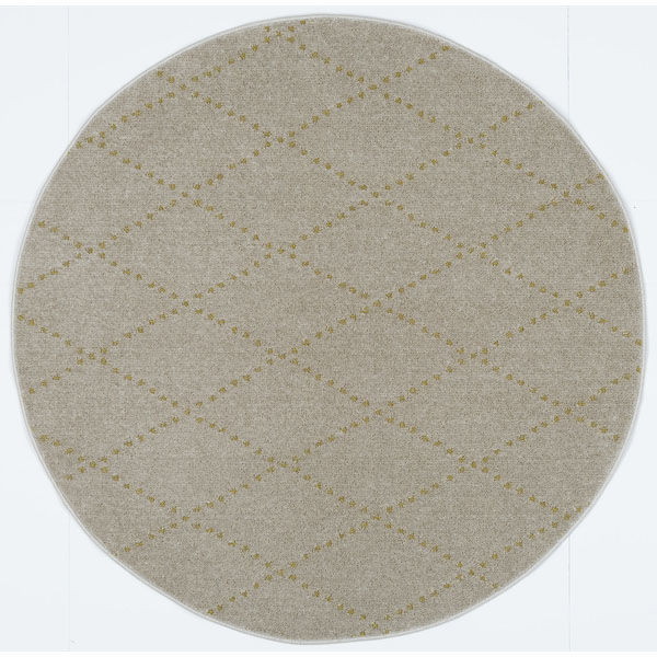 スミノエ 13285785 150150cm BE 洗える ラグ ポント 150×150cm正円 ベージュ メーカー直送