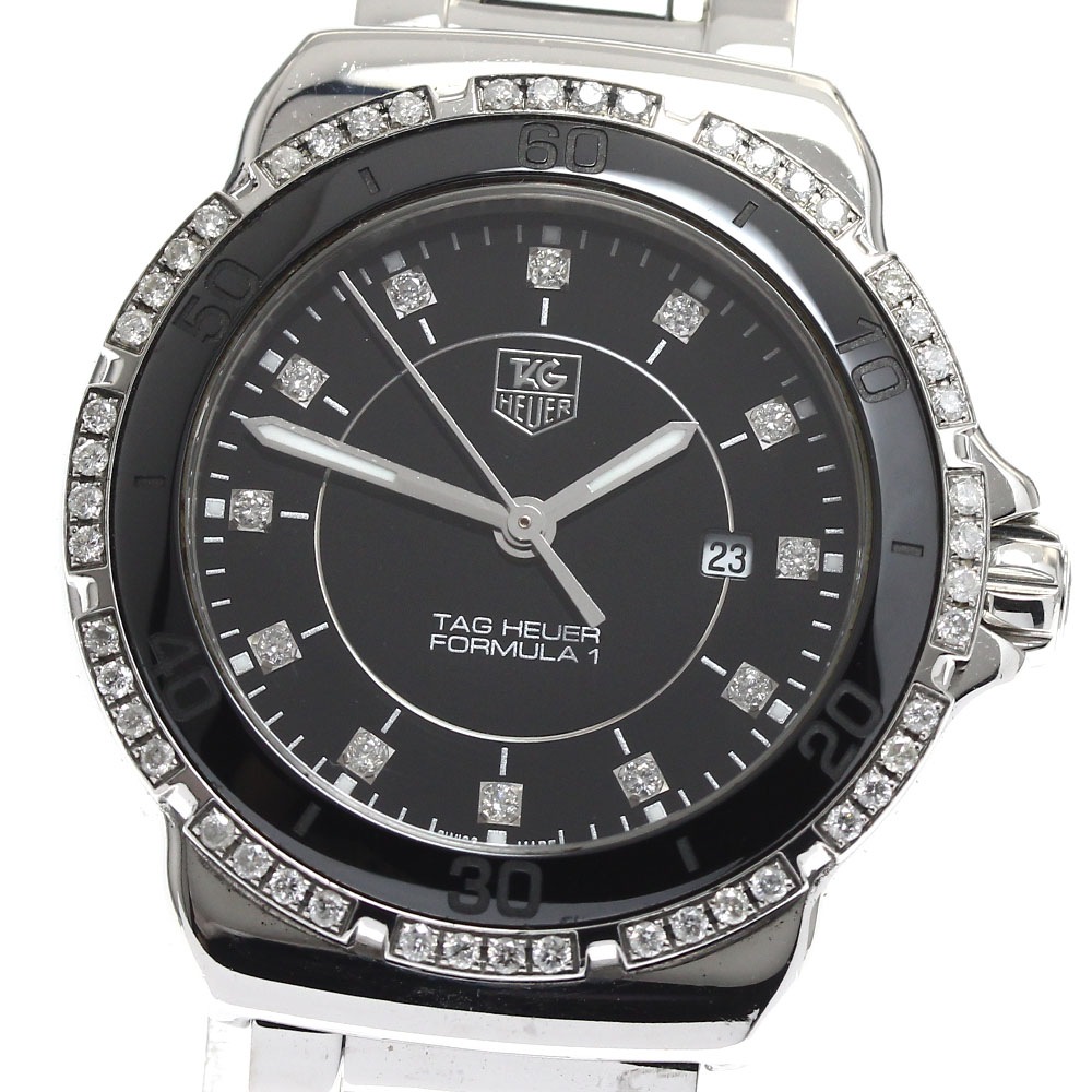 タグホイヤー TAG HEUER WAH1312.BA0867 フォーミュラー1 12P ダイヤベゼル クォーツ レディース _890928【中古】 95,315円