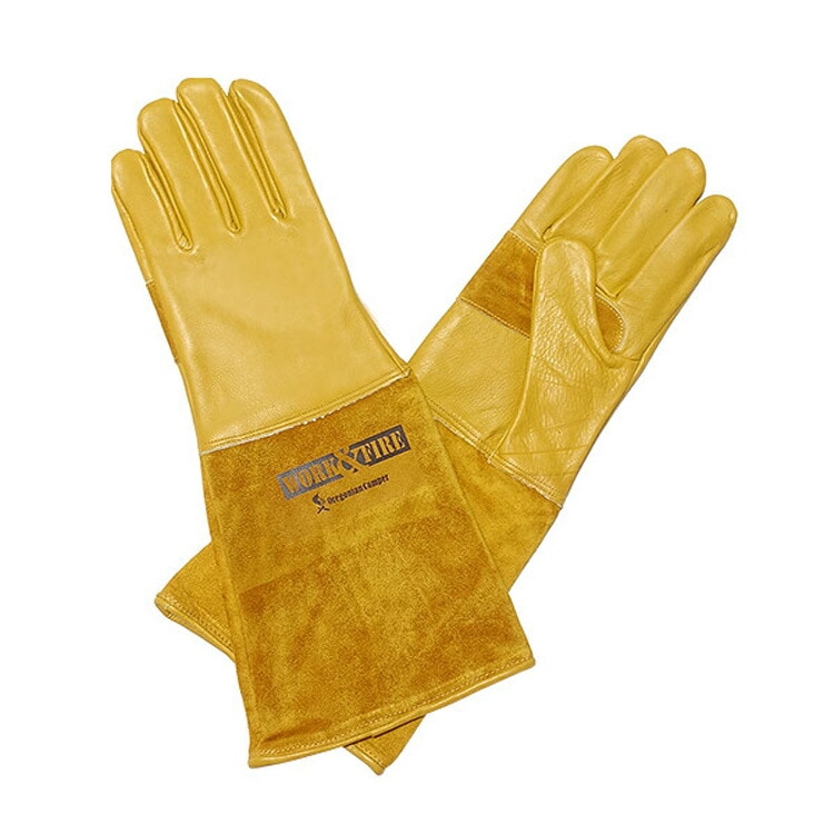 ワーク＆ファイアーグローブ イエロー L #OCG-702
