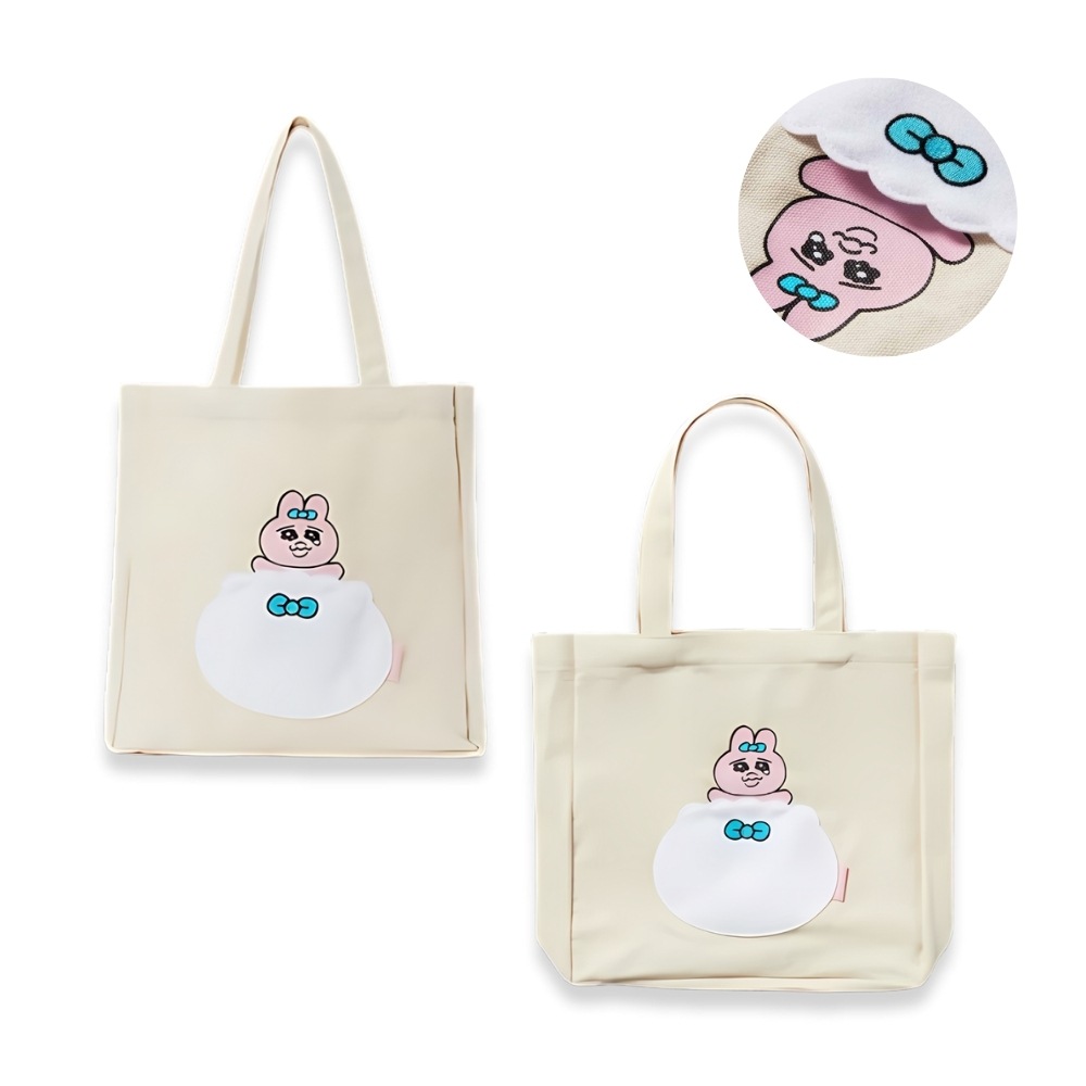 【韓国限定】おぱんちゅうさぎ エコバッグ／かわいいキャラクターグッズ／正規品