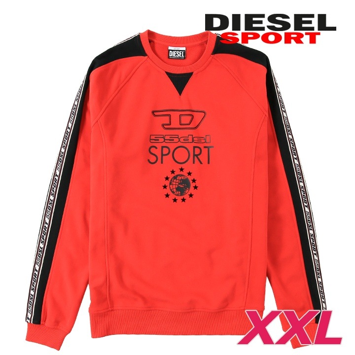 スウェットシャツ トレーナー メンズ AMST-BAWEEY-HT03 55DSL サイドライン die-m-t-f8-75f