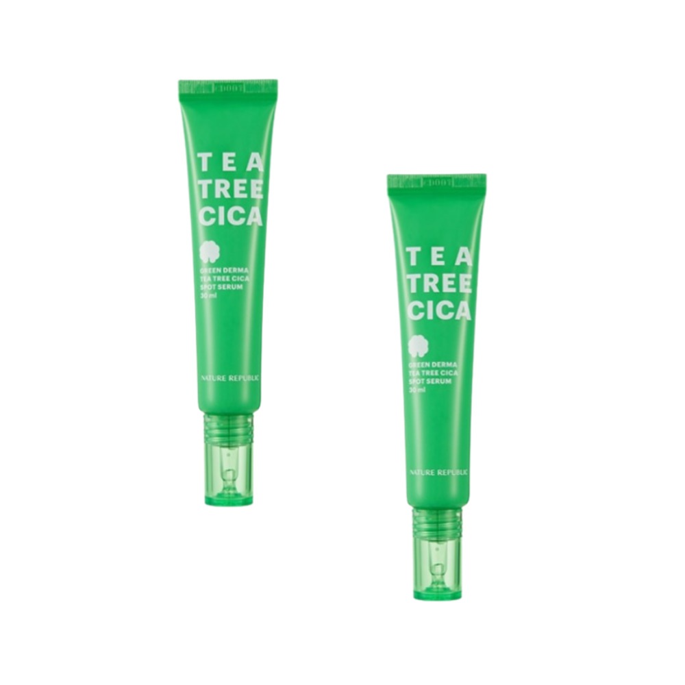 グリーンダーマ ティーツリー シカ スポット セラム 30ml 2個