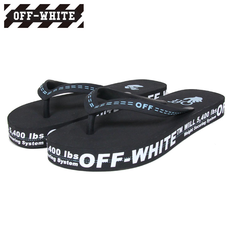 22年最新海外 ビーチサンダル Off White 厚底 ビーサン メンズ ブランド おしゃれ おすすめ 黒 人気 サンダル オプション2 ブラック Xamera Se