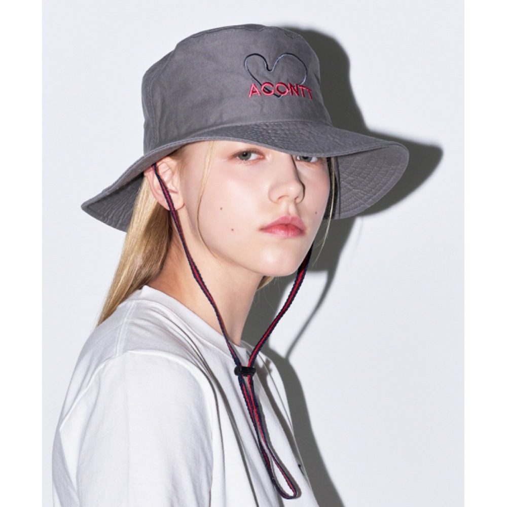 ACONTT グッドデイバケットハット_グレー