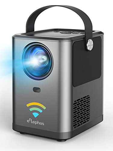 最新入荷 Elephas Wifi スマホ パソコン Tv Bluetoothスピーカー機能 変換ケーブル不要 スマホと直接接続 最大解像度 4800lm プロジェクター プロジェクター Crownbrazil Com Br