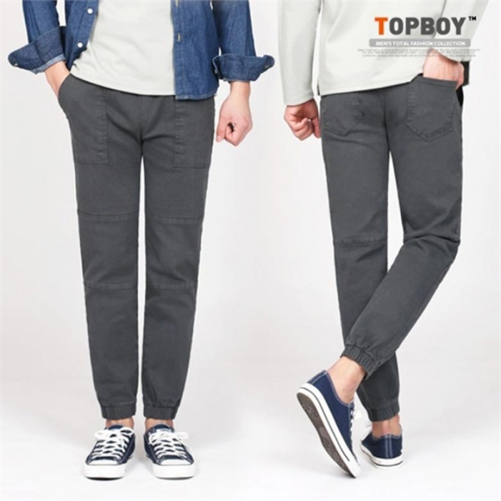 (トップボーイ) 4色バンディングジョガーパンツ (CH019) 5,620円