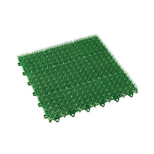 （まとめ）山崎産業 若草ユニット E-V1帖用 300×300×20mm グリーン 1枚 (×50セット)