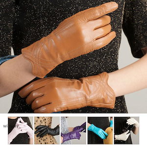 本革手袋　レディース　グローブ　レザーグローブ　レザー手袋　glove おしゃれ バイク手袋　バイクグローブ　レーシンググローブ