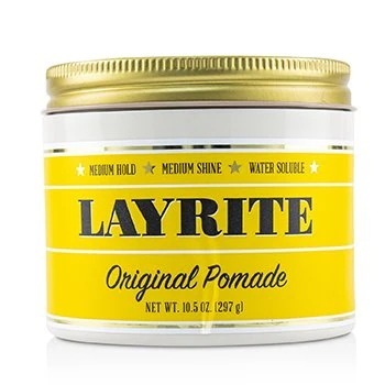 Layrite オリジナルポマード (ミディアムホールドミディアムシャイン水で洗い流せます)