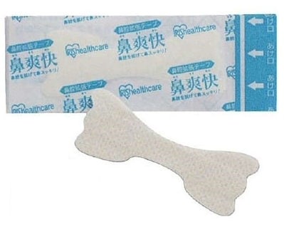 他サイト： アイリスオーヤマ 鼻腔拡張テープ 50枚入り 透明 BKT-50Tの商品画像