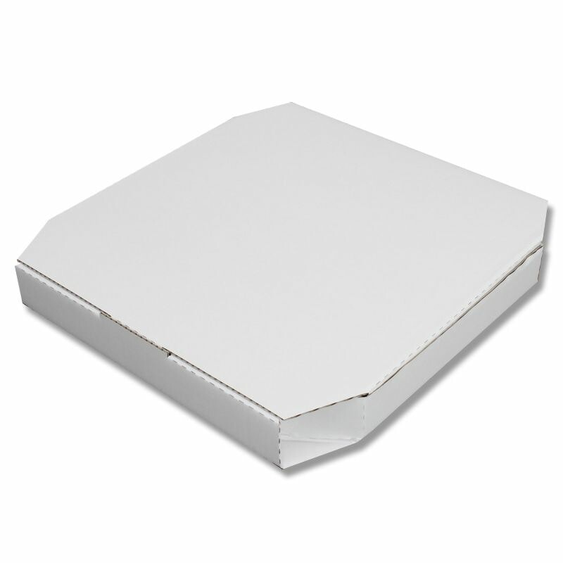 （まとめ買い）シモジマ HEIKO 食品容器 N ピザ箱 LL 白 10枚 横375x縦375x高50mm 004247740 [x3セット]