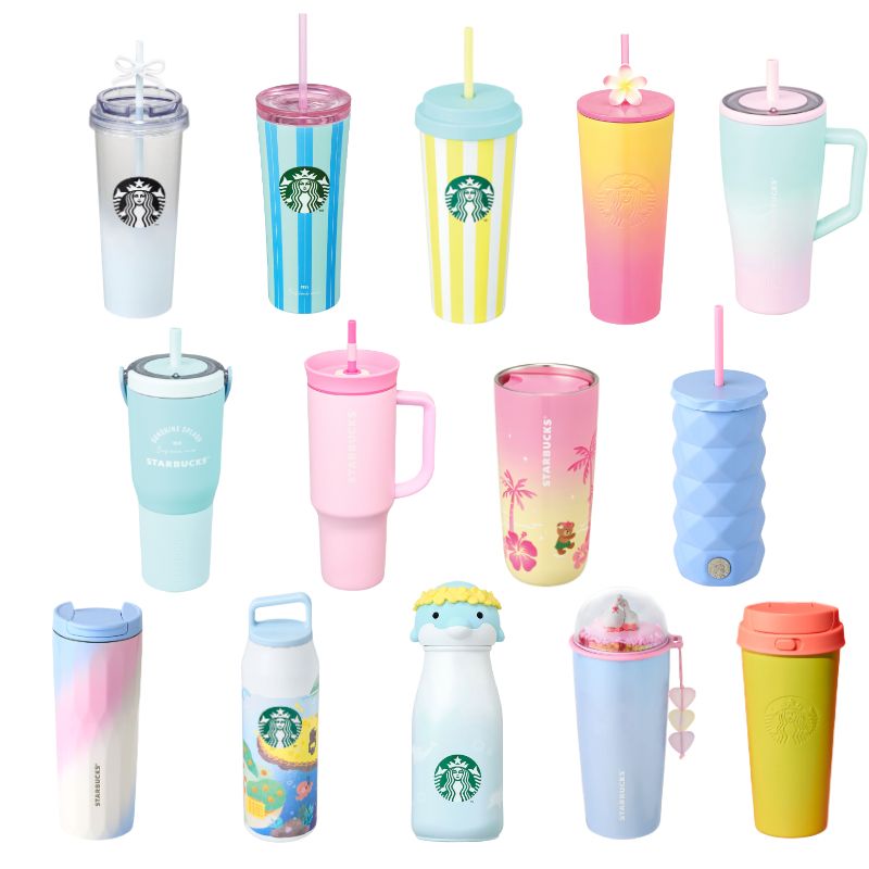 Qoo10] スターバックス 【メガ割特選】韓国スタバ 夏限定タンブラ
