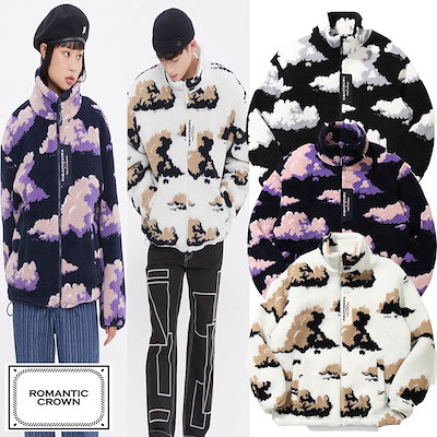 Qoo10] Romantic Crown CLOUD FLEECE JACKET : メンズファッション