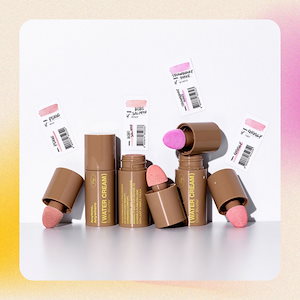 ウォーター水彩花ブラッシュ