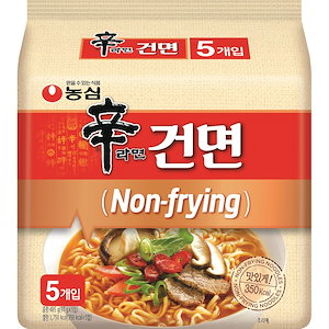 [韓国食品]ノンシム新ラーメン乾麺5個