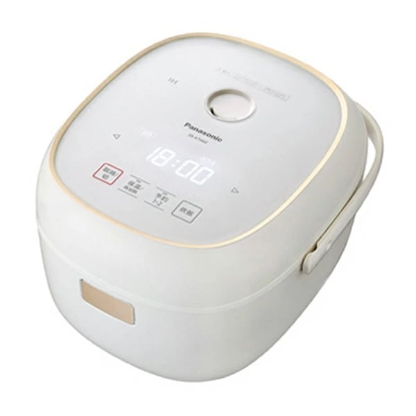 パナソニック 3.5合炊き IHジャー炊飯器 SR-KT060-W ホワイト