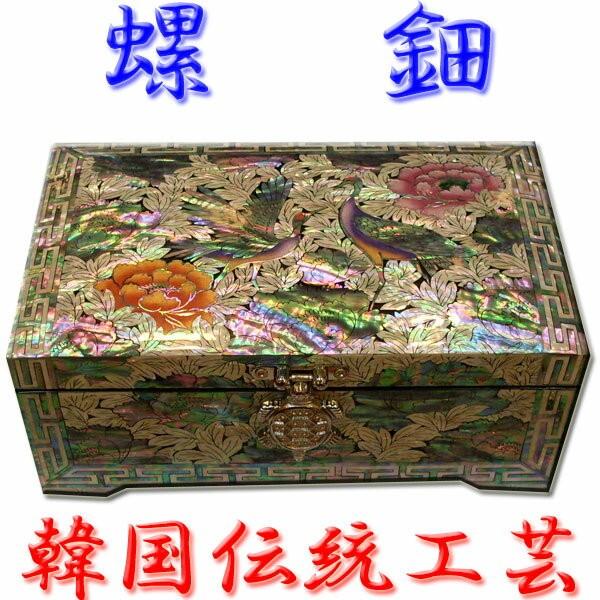 全国送料無料！ 韓国の伝統を伝えるアンティーク漆器小物入れ 10,640円