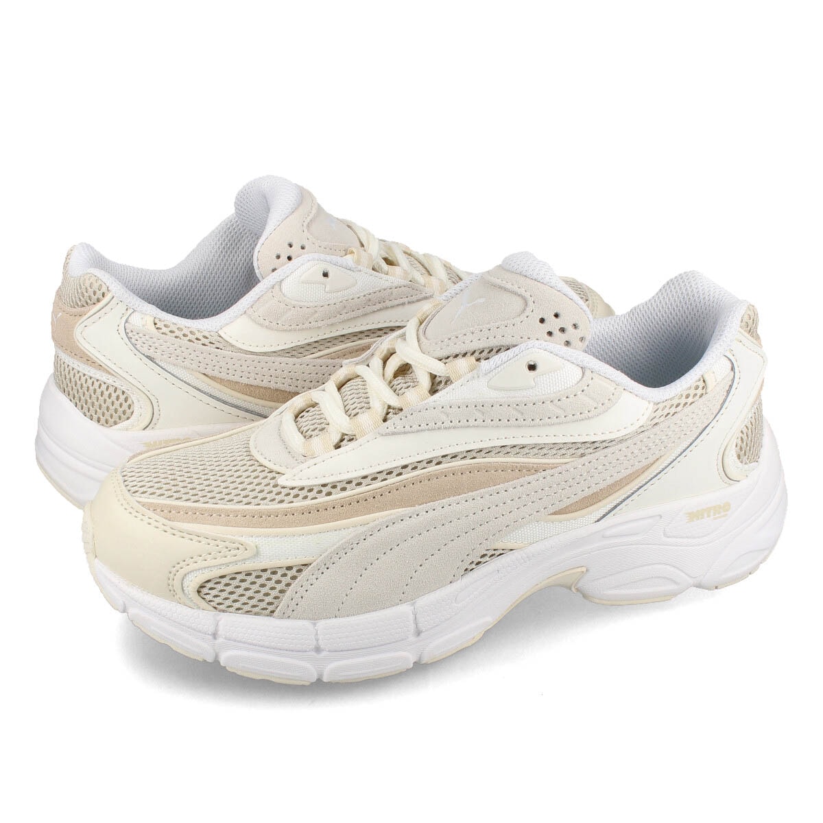 PUMA TEVERIS NITRO VORTEX ALPINE SNOW/WARM WHITE