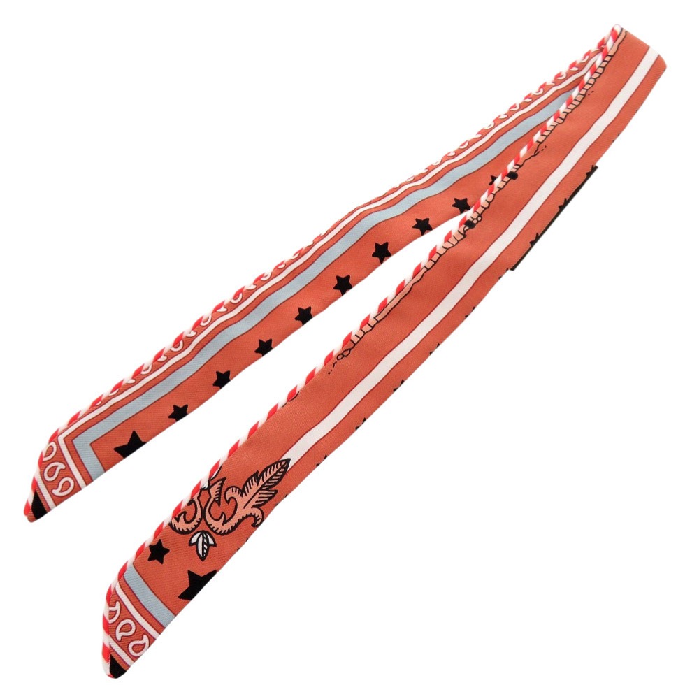 新品同様 ツイリードール キャンディ パリステーション paris station スカーフ シルク/シルク ブラッシュ 0925【中古】 レディース