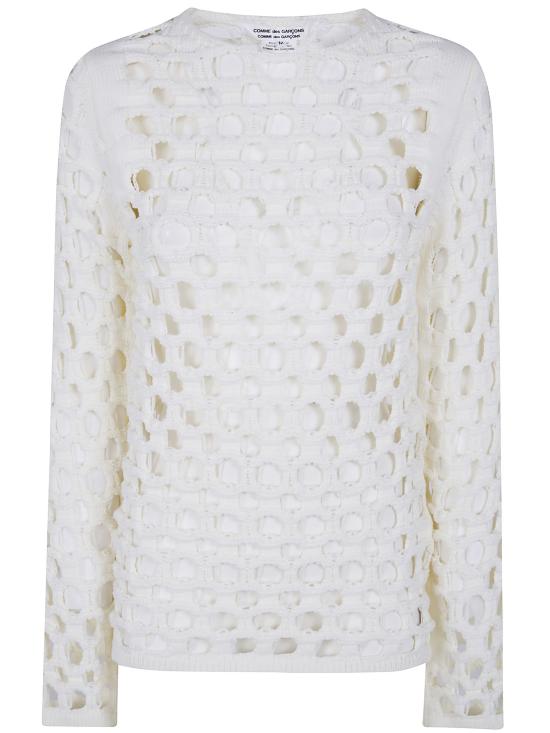 COMME DES GARCONS Women Sweater RQ N513 OFF WHITE