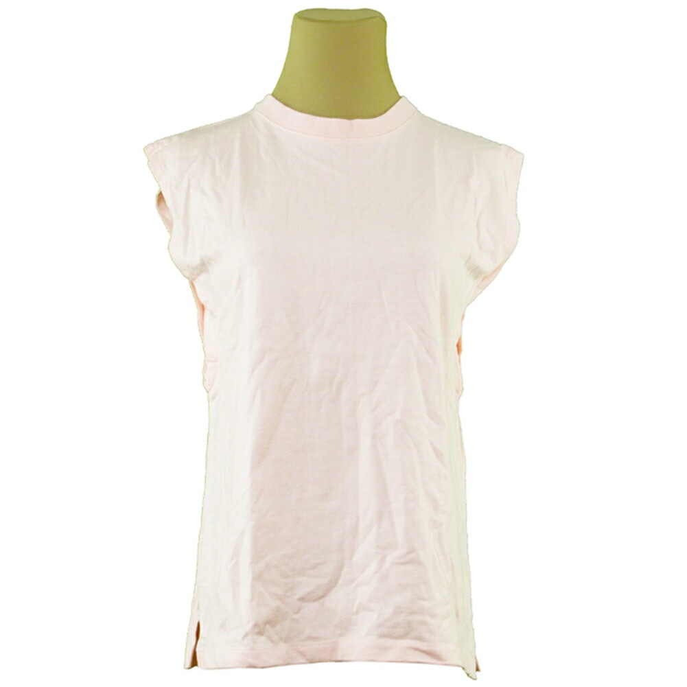 トップス ノースリ トップス モックネック レディース Fサイズ 両サイドスリット入り ピンク 中古 8,048円