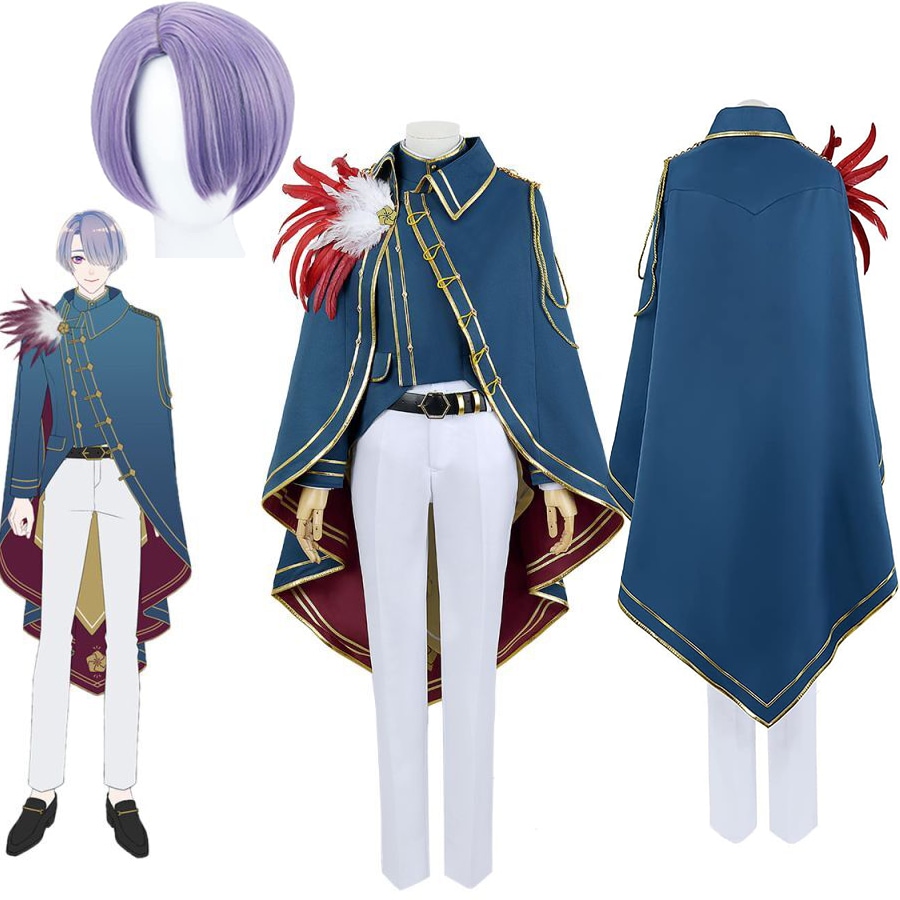 バーチャルYouTuber 弦月藤士郎 コスプレ衣装 ハロウィン クリスマス 学園祭 文化祭 仮装 6,557円