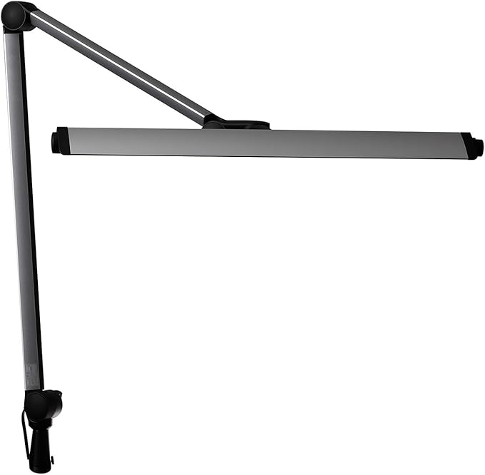 Z-LIGHT LEDデスクライト シルバー 直下照度3242Lx 7段階調光機能付き Z-208LEDSL