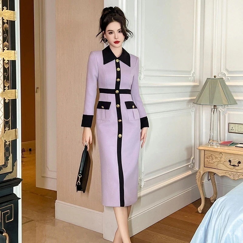 [急速出荷]二次会 ウェディング 結婚式 卒業式 披露宴 同窓会 お呼ばれ 大人 着痩せ キャバ パーティードレス ニットワンピース ラジャー 秋冬