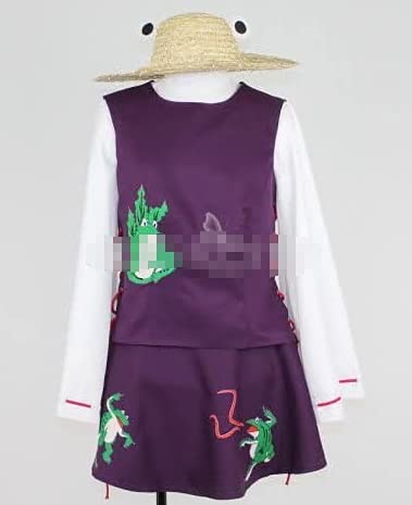 国内外の人気が集結 2TO3次元 東方プロジェクト コスプレ衣装 帽子(付) コスプレ衣装 洩矢諏訪子 東方風神録 コスチューム