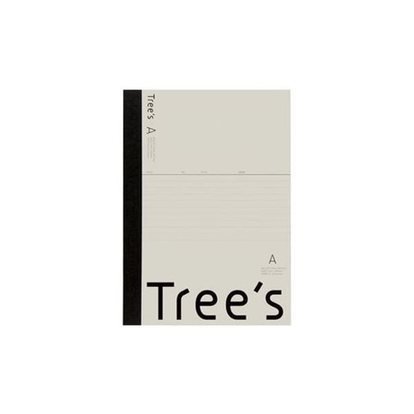 （まとめ）キョクトウアソシエイツ Trees B5 A罫 40枚 クリーム(100セット)